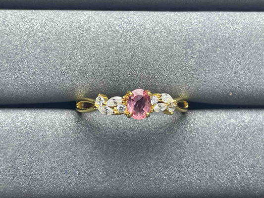 A1099 Pink Sapphire Ring