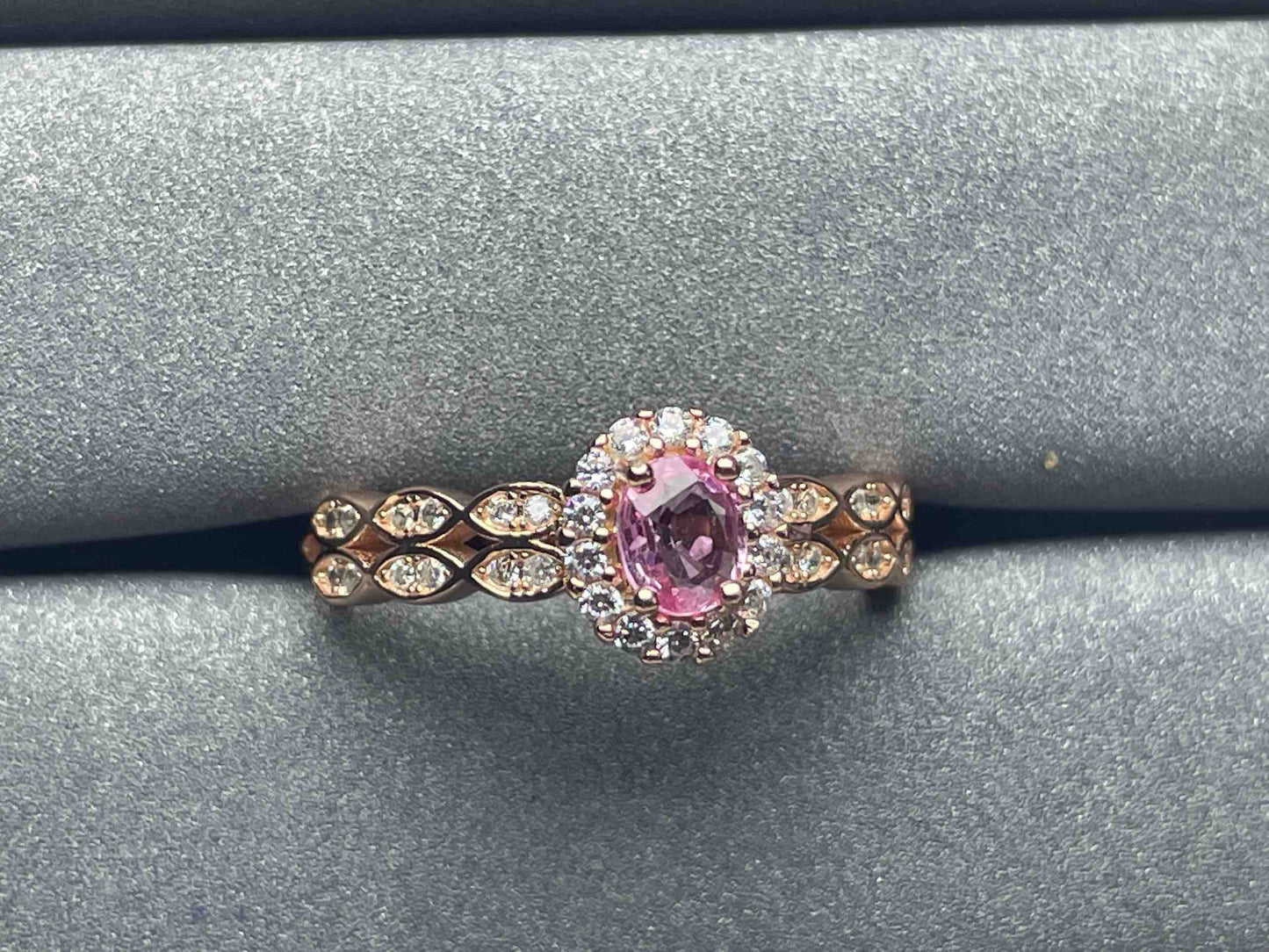 A1100 Pink Sapphire Ring