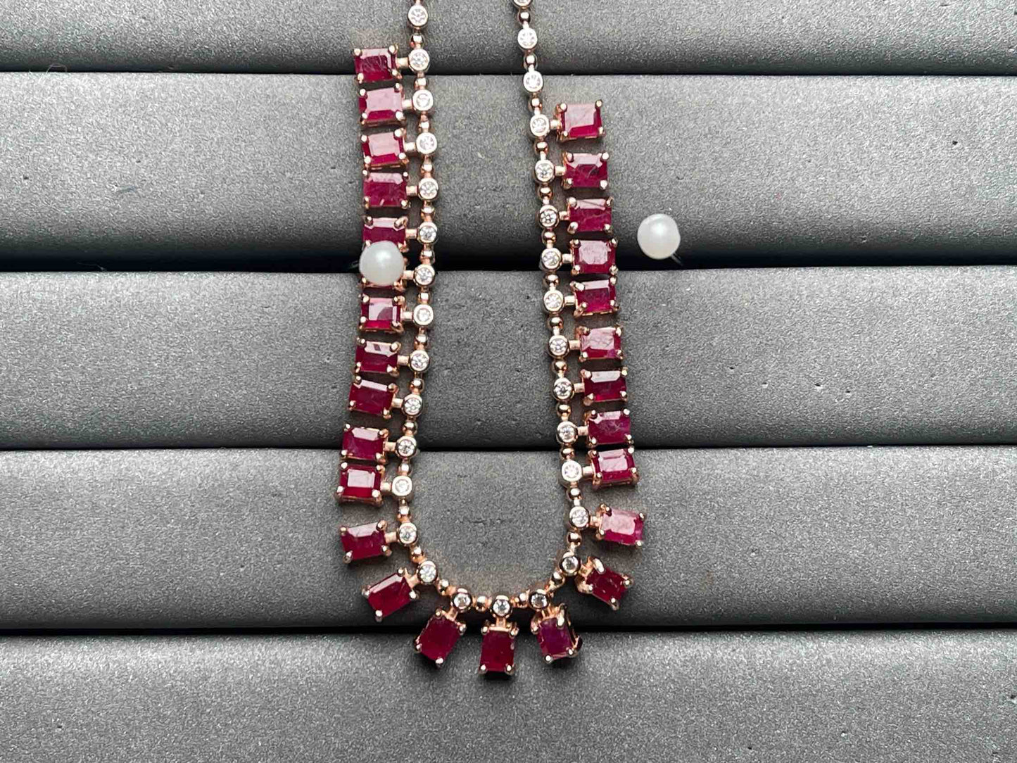 A11009 Ruby Necklace
