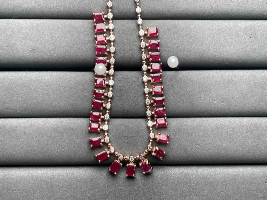 A11009 Ruby Necklace