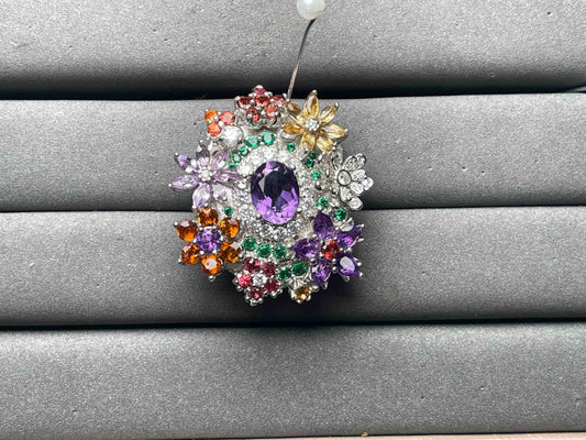 A11111 Amethyst Pendant