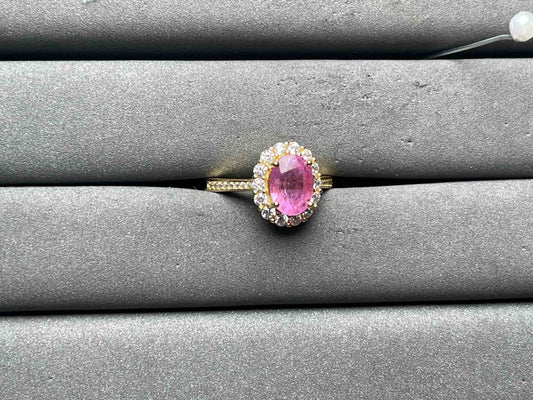 A11189 Pink Sapphire Ring
