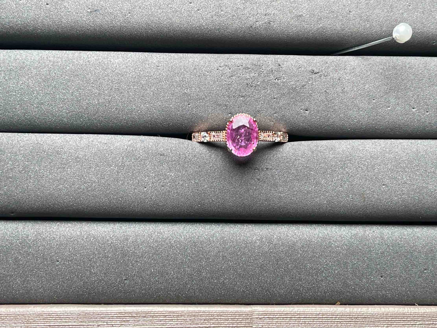 A11191 Pink Sapphire Ring