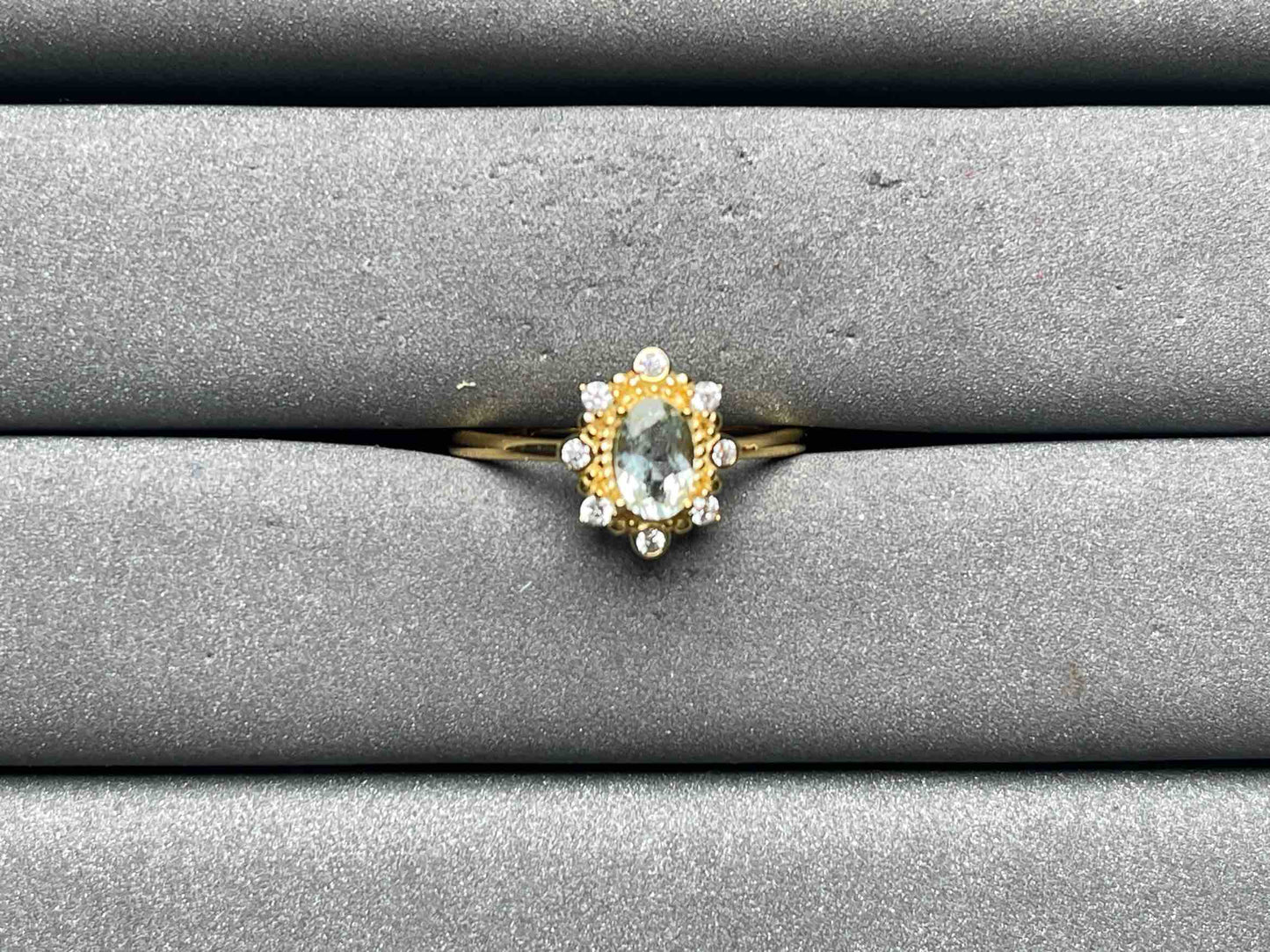 A11232 Aquamarine Ring