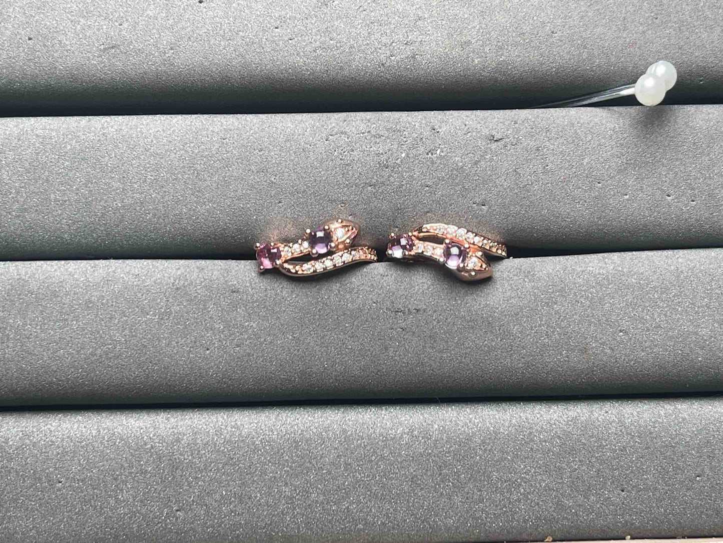 A11368 Ruby Earrings