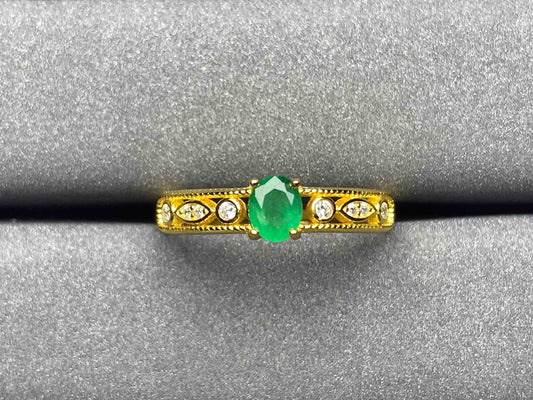 A114 Emerald Ring