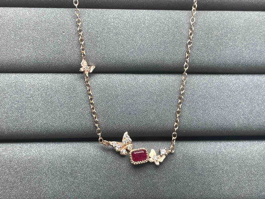 A1148 Ruby Necklace