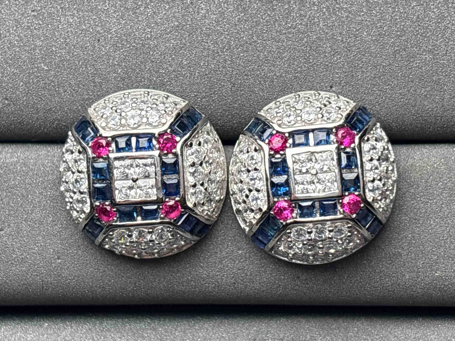 A11507 Sapphire Earrings