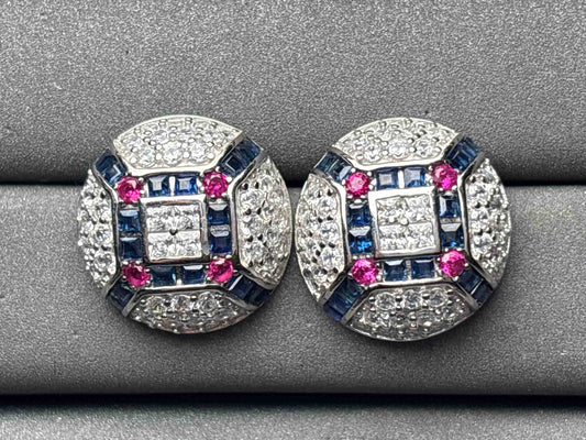 A11507 Sapphire Earrings