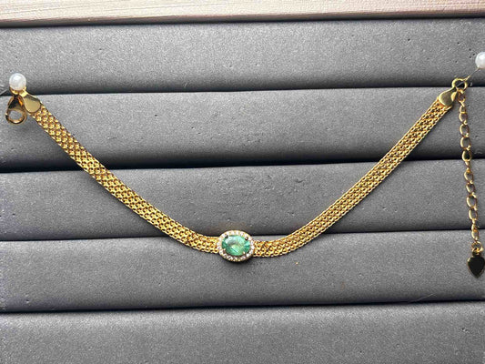 A11612 Emerald Bracelet