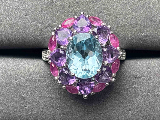 A11630 Aquamarine Ring