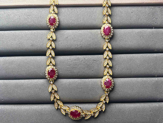 A11641 Ruby Necklace