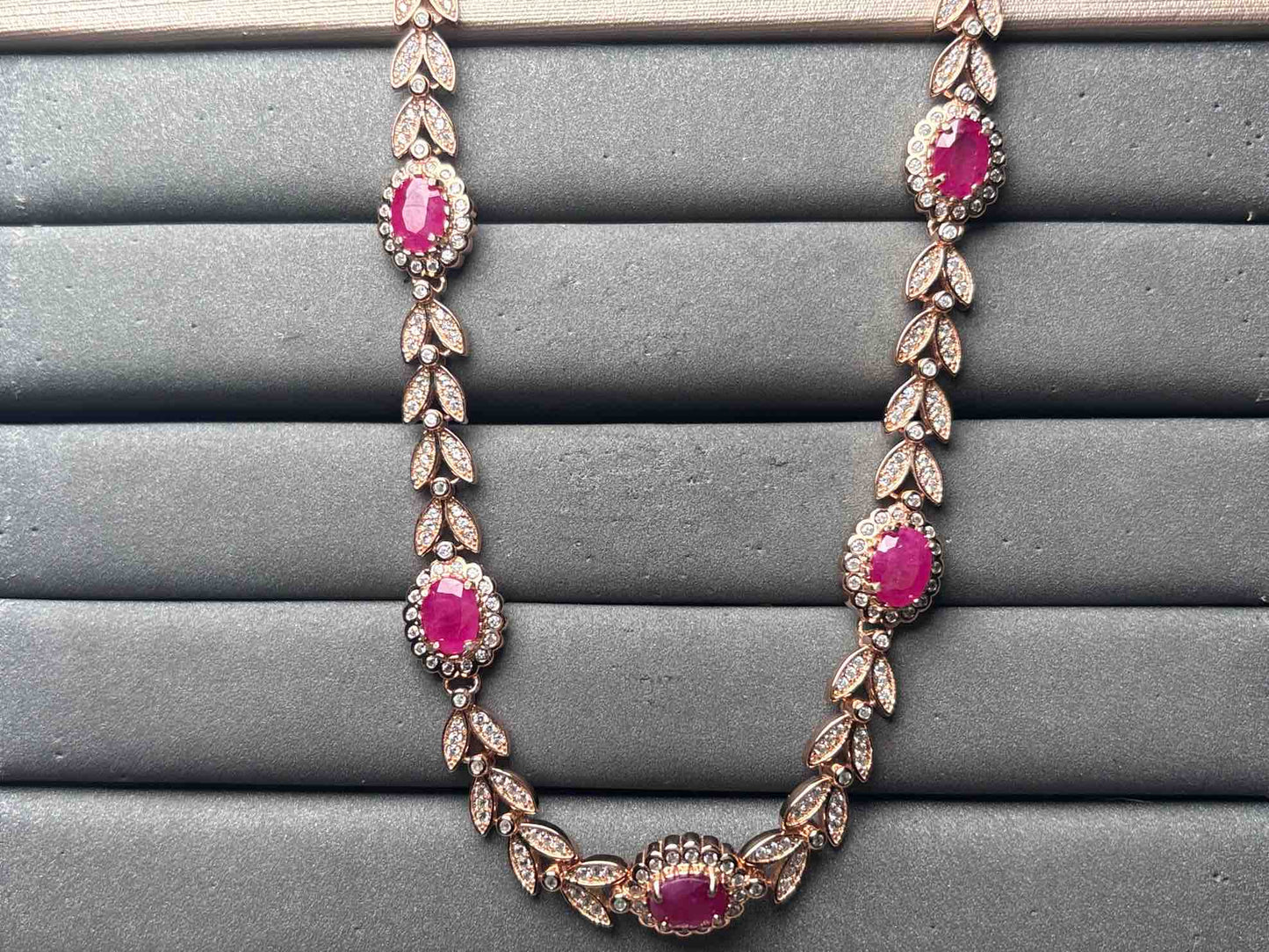 A11645 Ruby Necklace