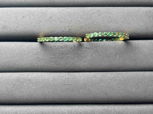 A11650 Emerald Earrings