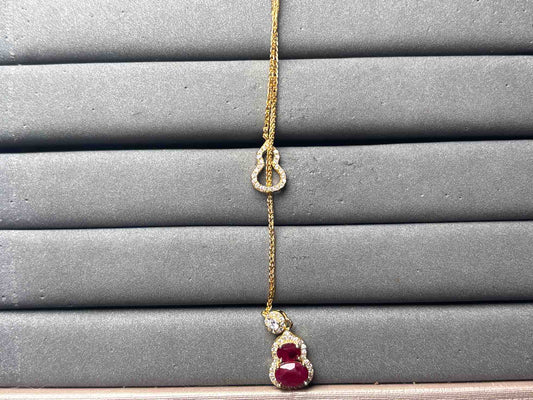 A11659 Ruby Necklace