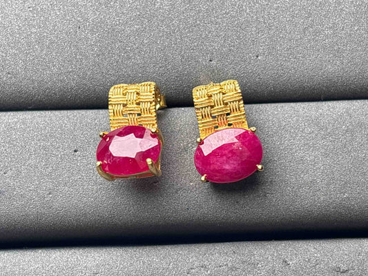 A11661 Ruby Earrings