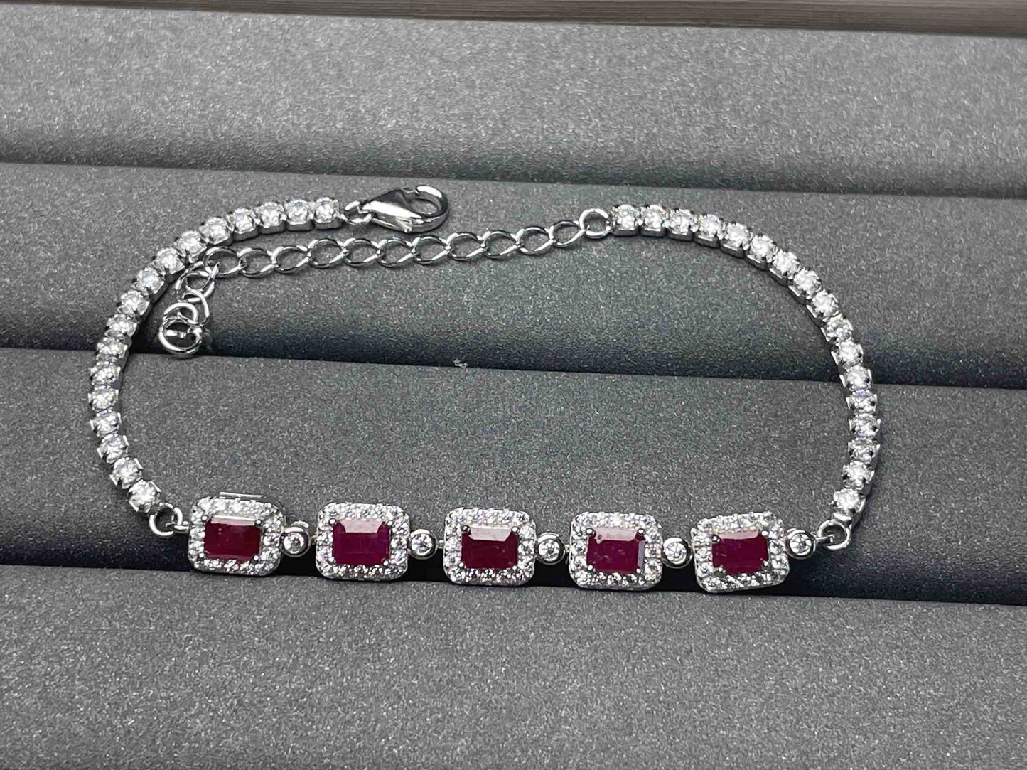 A1176 Ruby Bracelet