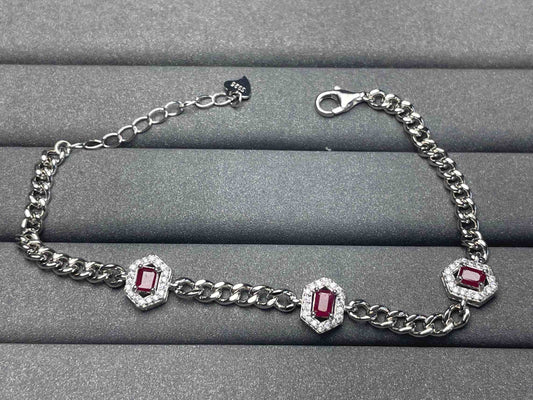 A1177 Ruby Bracelet