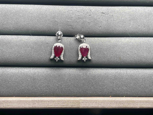 A11787 Ruby Earrings