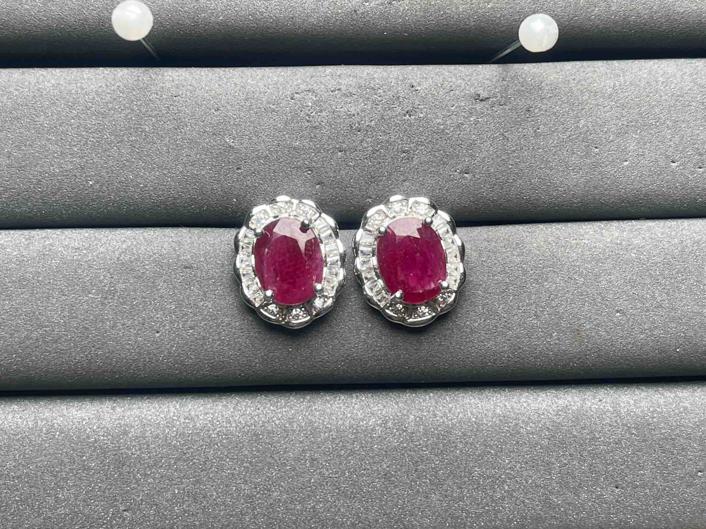 A11817 Ruby Earrings