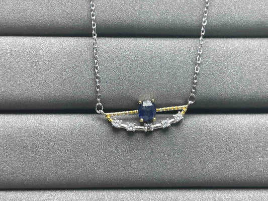 A1183 Blue Sapphire Necklace