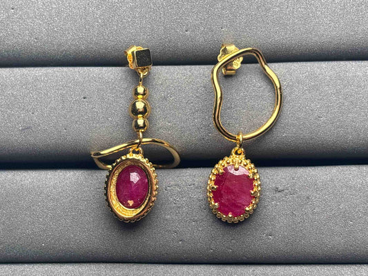 A11845 Ruby Earrings