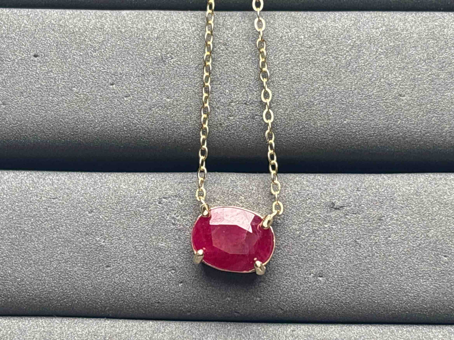 A11846 Ruby Necklace