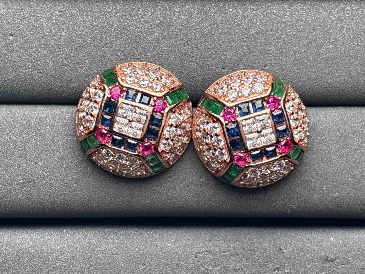 A11858 Sapphire Earrings