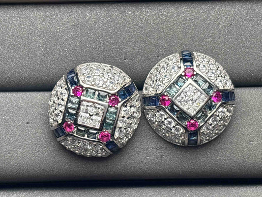 A11869 Sapphire Earrings