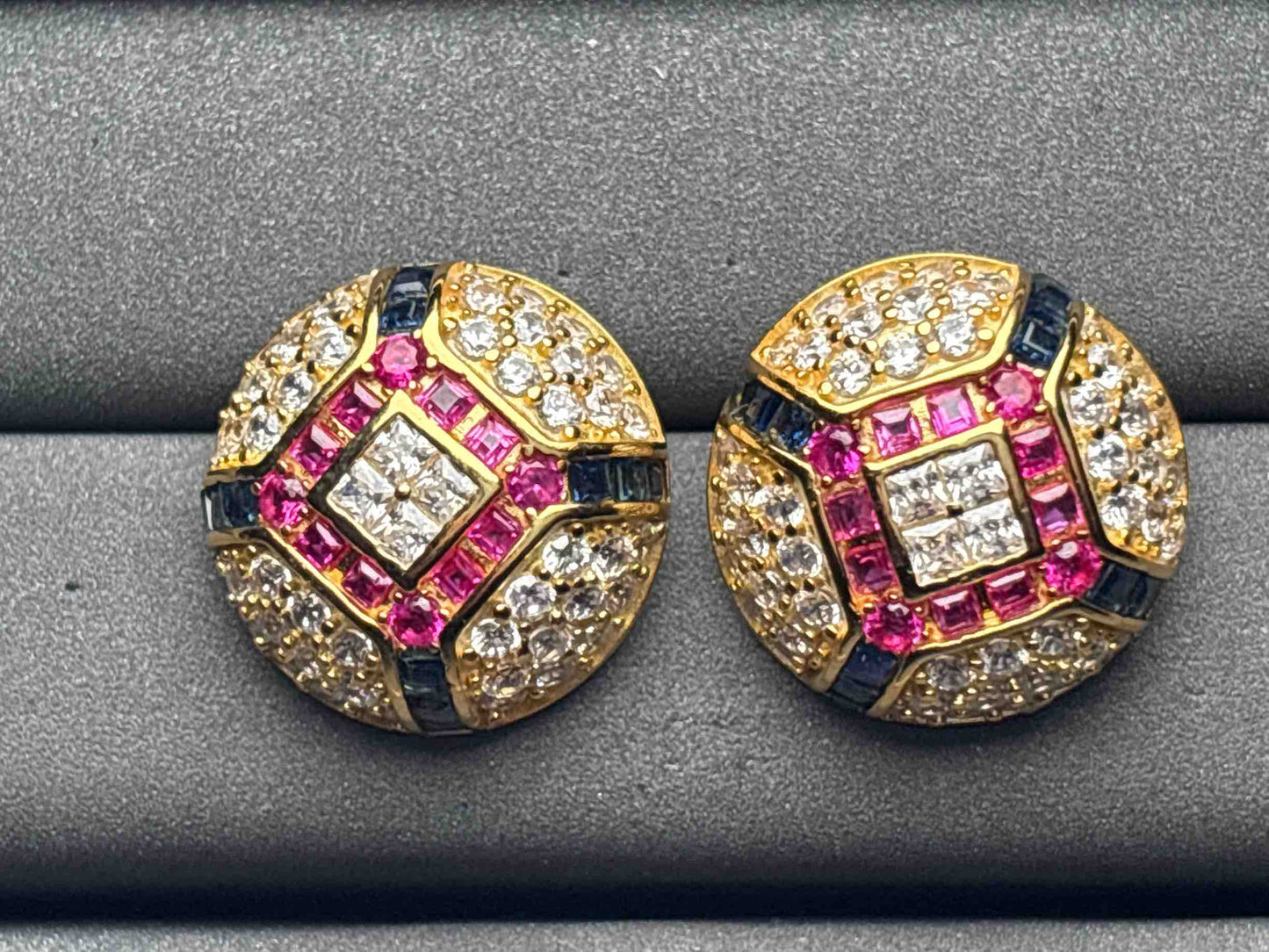 A11871 Ruby Earrings