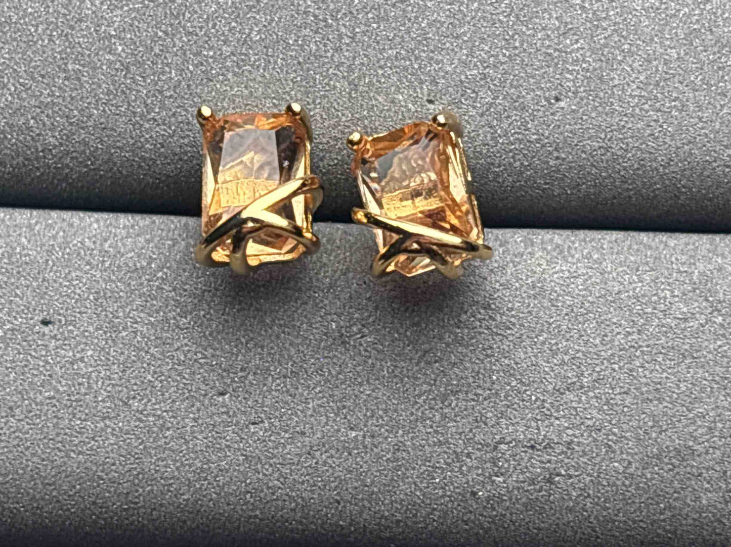 A11951 Yellow Alexandrite Earrings