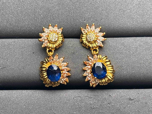 A11957 Sapphire Earrings
