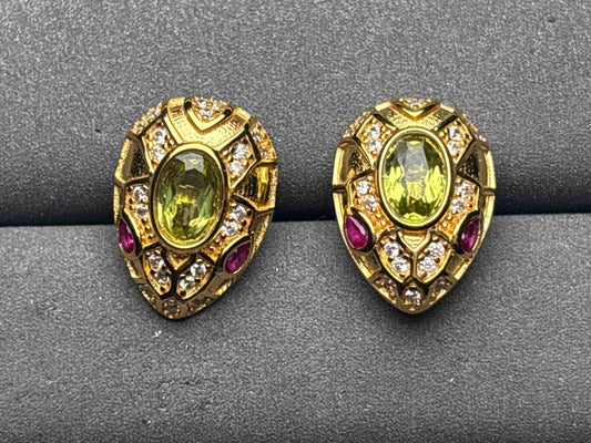A11964 Peridot Earrings
