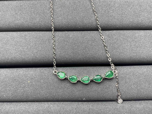 A12 Emerald Necklace