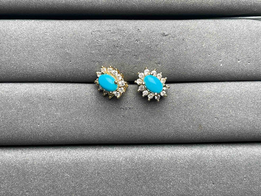 A12011 Turquoise Earrings