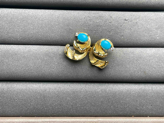 A12012 Turquoise Earrings