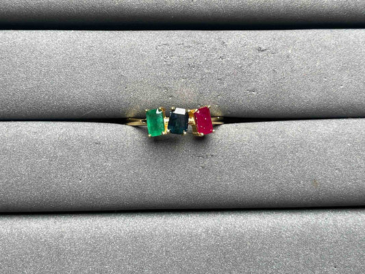 A12025 Emerald Ring