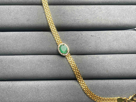 A12060 Emerald Bracelet
