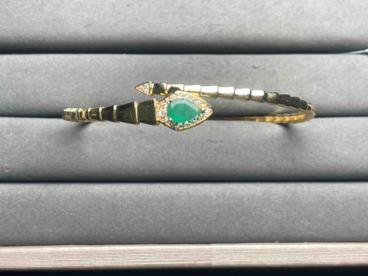 A12061 Emerald Bangle