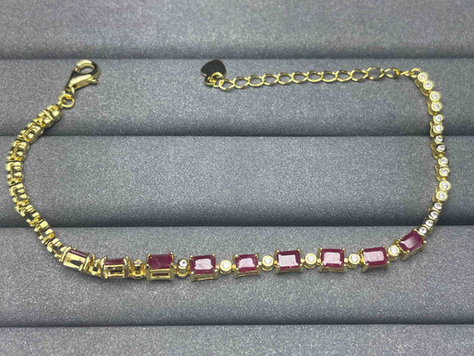 A1207 Ruby Bracelet