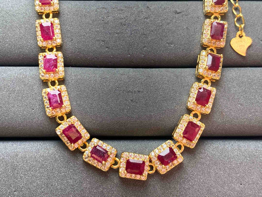A12095 Ruby Bracelet