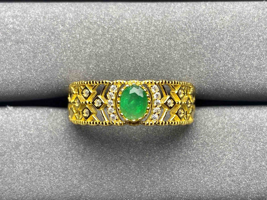 A121 Emerald Ring