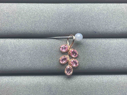 A1216 Pink Sapphire Pendant