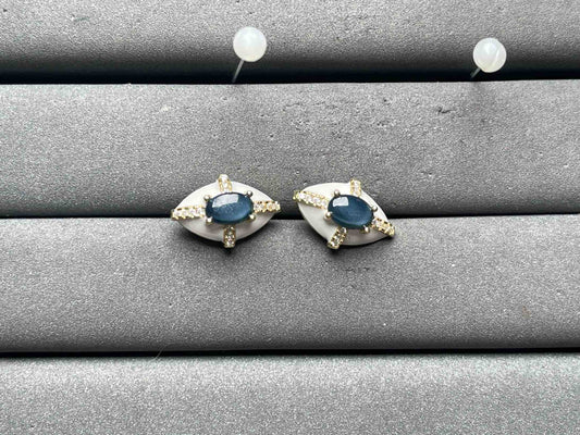 A12171 Sapphire Earrings