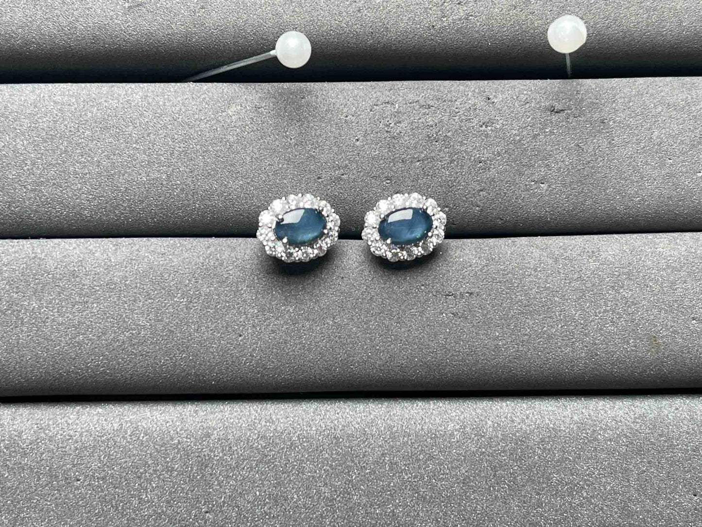 A12181 Sapphire Earrings
