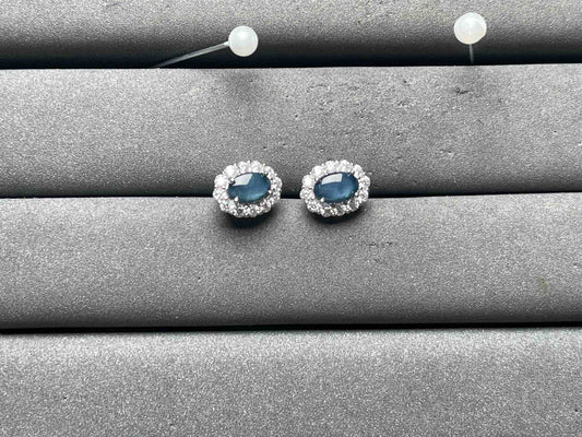 A12181 Sapphire Earrings