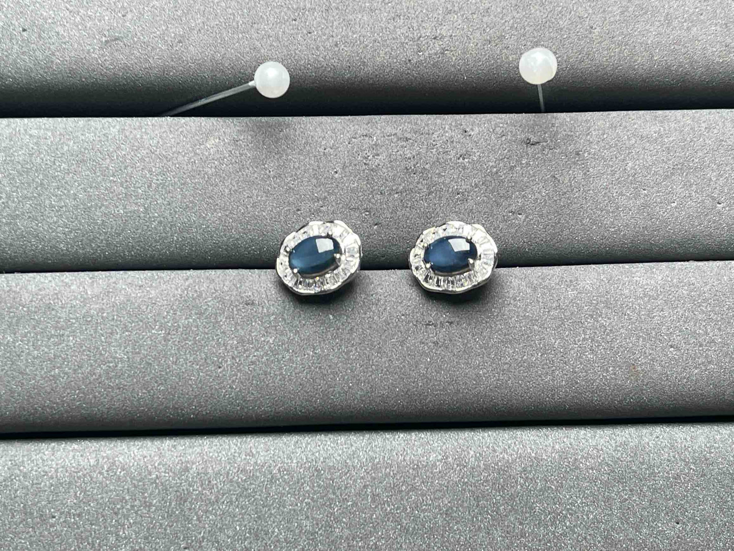 A12182 Sapphire Earrings