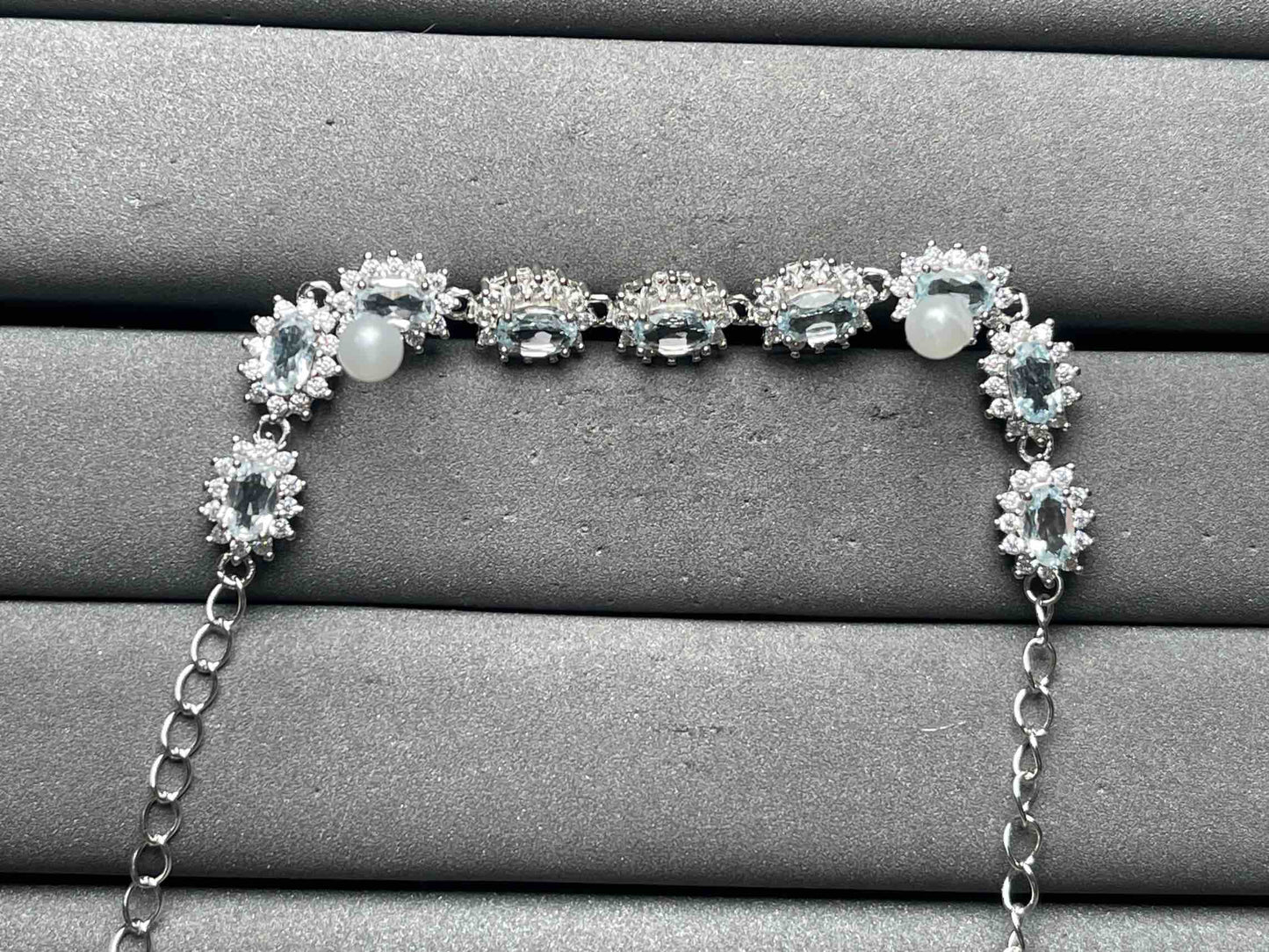 A12189 Aquamarine Bracelet