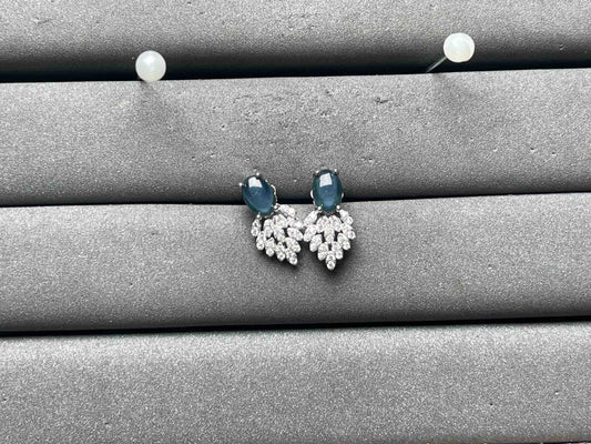 A12193 Sapphire Earrings