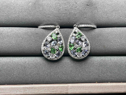 A12202 Tsavorite Earrings